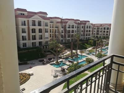 Apartment with garden for sale in Regents park new cairo under market price fully finished