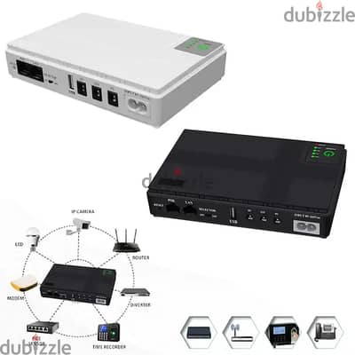 UPS 5V 9V 12V 2A 15V 24V 1A 10400mAh Battery Backup