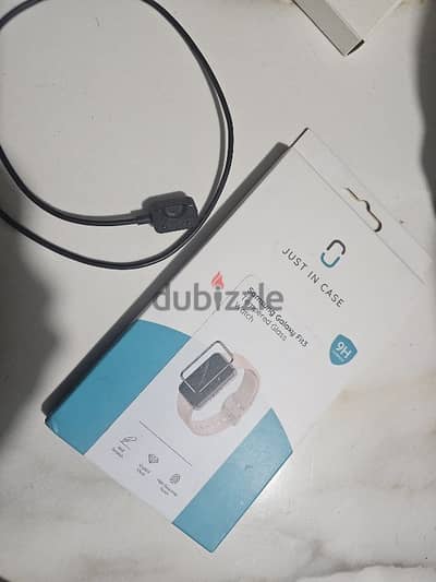 شاشة حماية وشاحن ساعة Samsung galaxy Fit3