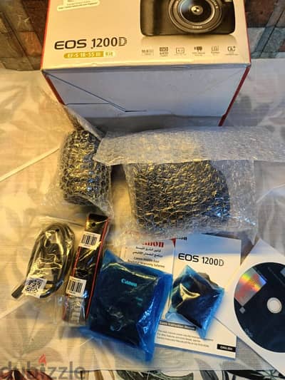 Canon 1200D lens 18-55m zero