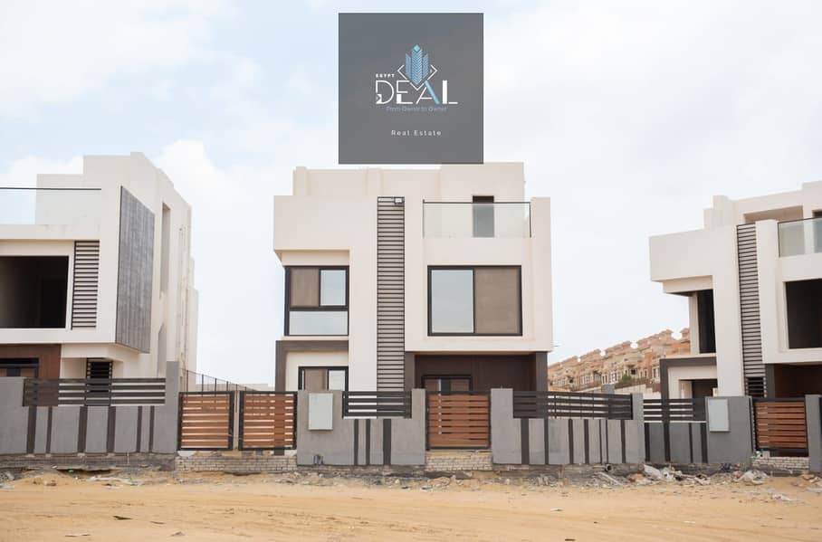 4 Bedrooms 378 sq.M Villa for sale 17,000,000 EGP in MOON HILLS 4 Compound, Sheikh Zayed