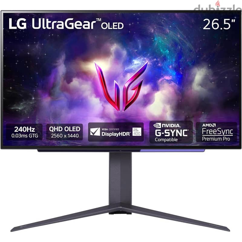 شاشة Lg oled . Ultragear gaming 27.2k . 240hz - كمبيوتر - 204101175