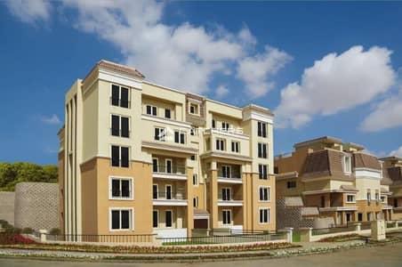 A great opportunity apartment for sale, ready for immediate viewing in the heart of Mostakbal City inside Sarai Compound – installments up to 12 years
