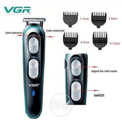 ماكينة حلاقه VGR لحلاقه الشعر و الذقن قابلة لاعادة الشحن|V-055 0