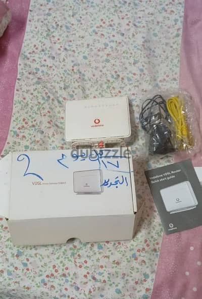 راوتر ڤودافون استعمال بسبط