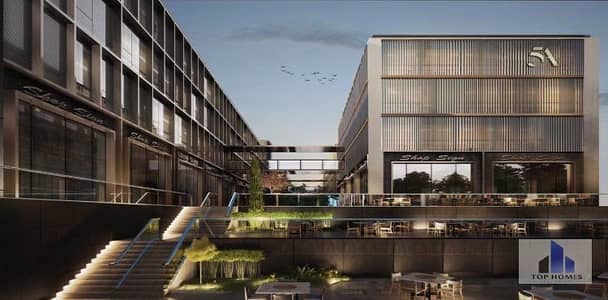 Office space for sale 157 sqm 10% DP in The View 5A Waterway 5th Settlement New Cairo