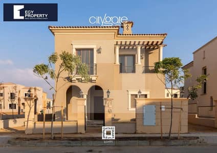 Luxury Villa In Compound City Gate Qatari Diar New Cairo With ...