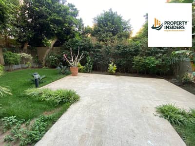 شقة بحديقة للايجار 150م في الزمالك