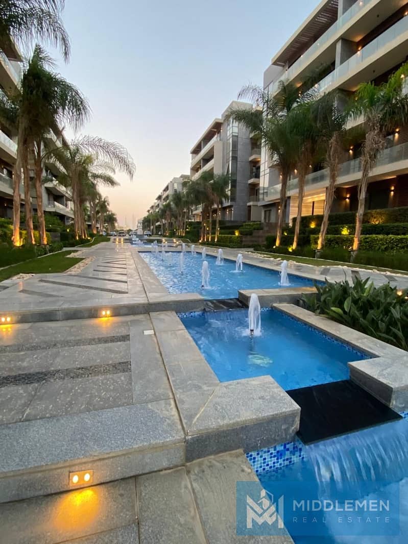 Image showcasing Penthouse 156m +100m Roof with Direct Landscape & Water View |Ready to ...