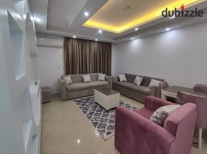 Furnished apartment for rent in Sheikh Zayed, Dar Misr 12, fully air-conditioned