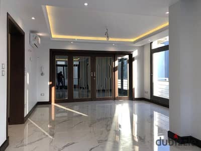 Apartment for sale, 150 m, lowest price on the market, super deluxe finishing + ACs and kitchen, double view, Ready to move