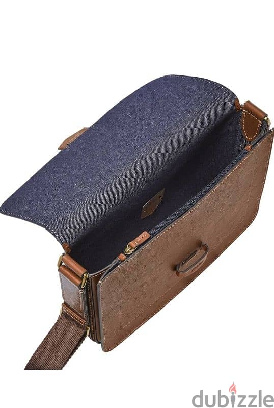 new Fossil leather bag for him with tag 4