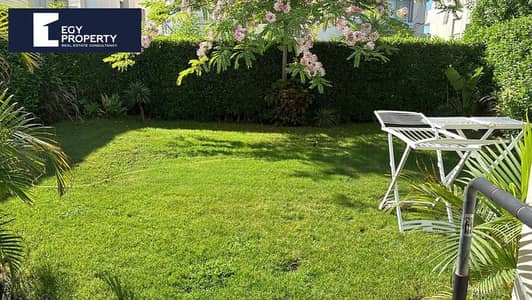 شاليه  بجاردن للبىع متشطب بالكامل  في هاسيندا باي الساحل الشمالي  باقل سعر
