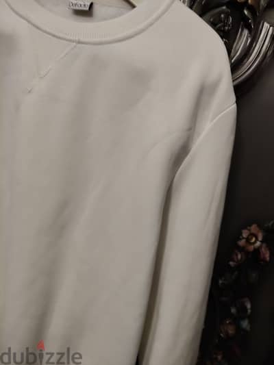 سويت شرت اوف وايت مستورد لوزن 85/110