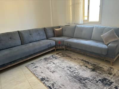 sofa set L shaped istikbal