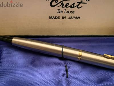 قلم انتيك حبر  crest ‏ made in Japan  في علبته حالة ممتازة كالجديد