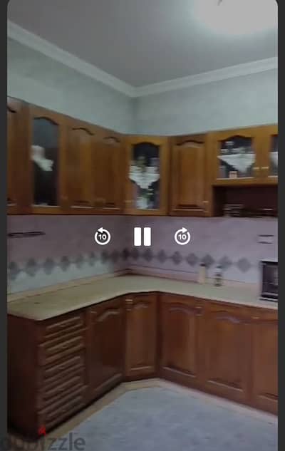 مطبخ خشب زان قوي ومتين استخدام بسيط
