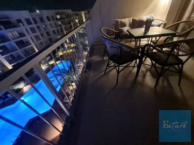 Marassi Marina Residence 2 North Coast Chalet For Sale Waiking Distance From Mrassi Marina With Luxury Furniture Direct On pool Under Market Price