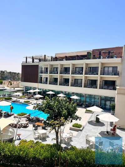 Marassi Marina Residence North Coast Studio For Sale First Row Canal Near Marina Hub And Zaza Cuisine With Luxury Furniture Under Market Price