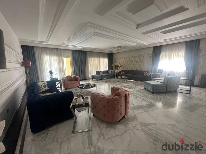 4 Bedrooms 400 sq.M Villa for rent 188,000 EGP in Stone Park Compound, Katameya