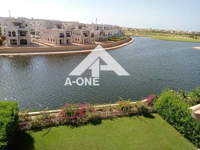 Resale villa with a stunning lake view in Marassi, 5 bedrooms + nanny, for only 70 million. In Marassi, North Coast, Sidi Abdel Rahman.