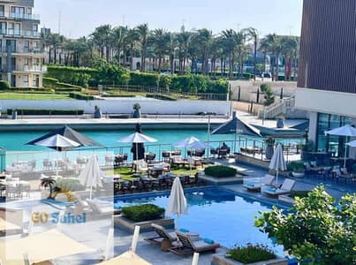 Hot Deal Studio for Sale in Marassi Marina, North Coast, Sidi Abdel Rahman, just steps away from the beach, overlooking the pool and canal. Very prime location. / Marassi North Coast.