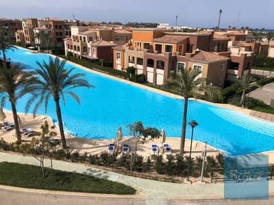 Prime First Floor Chalet Lagoon Front | Overlooking Lagoon, Golf & Al Alamein Hotel | 3 Bedrooms + Nanny’s Room | Sea Breeze Orientation