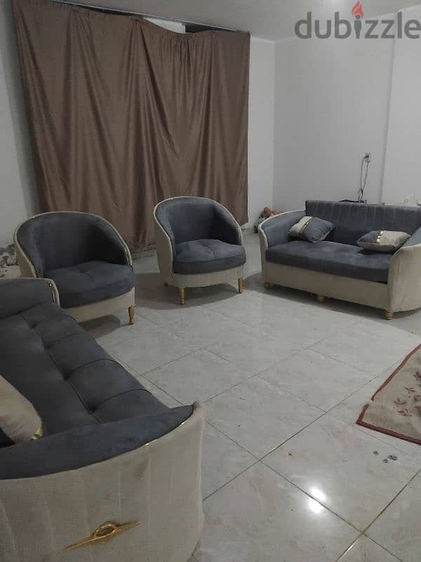 1 Bedrooms 180 sq.M Apartment for rent 6,500 EGP in Al Narges, 5th Settlement