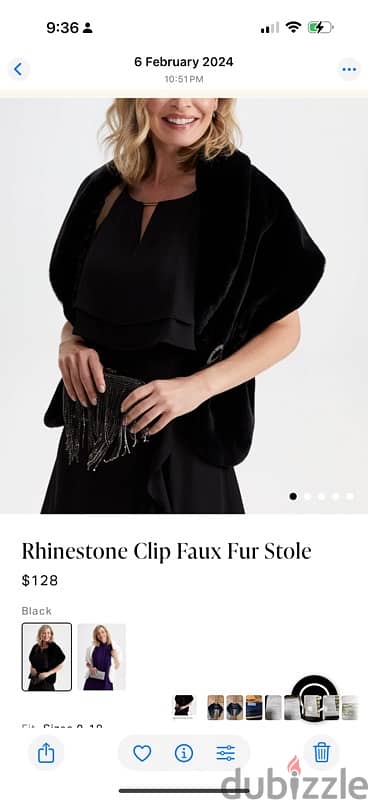 faux fur فرو ماركه امريكه مش طبيعي شيك جدا