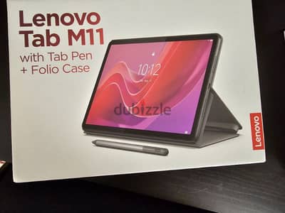 Lenovo Tab M11 (Highest Spec) 8GB RAM/128GB LTE + Pen & Folio Case