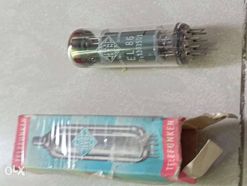 Telefunken Tube EL86 getmany 2
