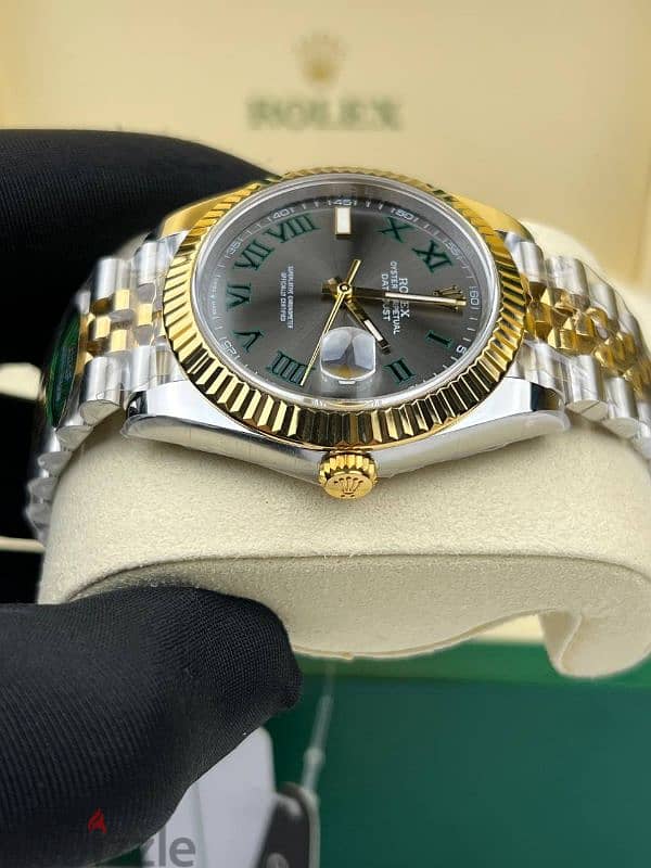Swiss Rolex Datejust Wimbledon VS Factory Super Clone 4
