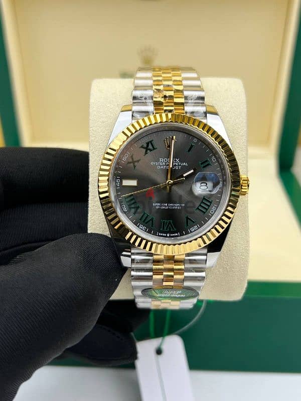 Swiss Rolex Datejust Wimbledon VS Factory Super Clone 8