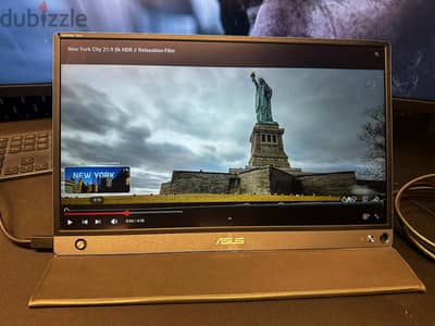 Asus touchscreen zenscreen portable monitor 15.6 touchscreen