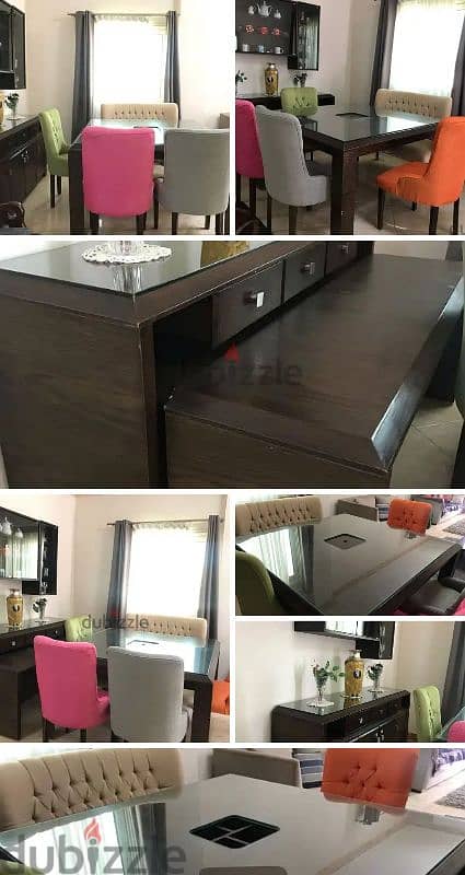 modern dining room excellent condition 1
