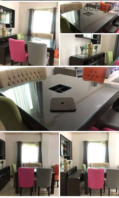 modern dining room excellent condition 2