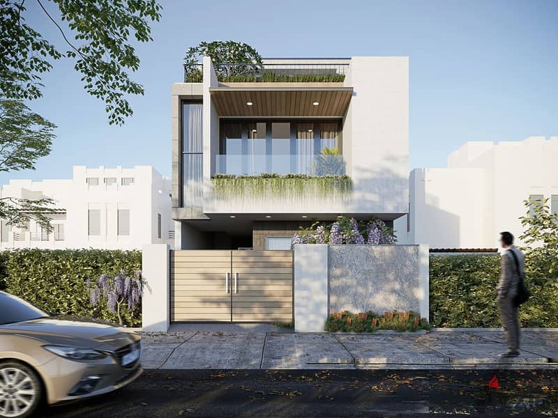 3 Bedrooms 224 sq.M Townhouse for sale 11,450,000 EGP in MOON HILLS 4 Compound, Sheikh Zayed