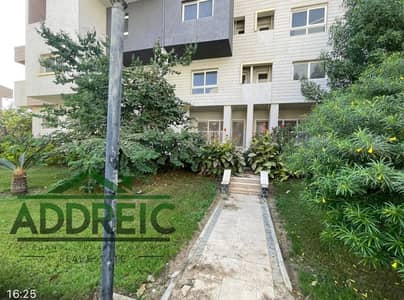 Ground floor apartment with garden for sale in B8 Madinaty