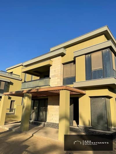 Lowest price twin house, immediate delivery, prime location in Sodic Villette, near the American University and Lake View