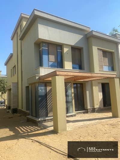 Lowest price twin house, immediate delivery, prime location in Sodic Villette, near the American University and Lake View Lowest price twin house, immediate delivery, prime location in Sodic Villette, near the American University and Lake View
