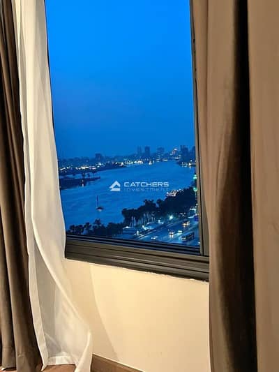 Apartment with a Nile view, fully furnished, ready for immediate occupancy, directly on the Nile at the lowest price.