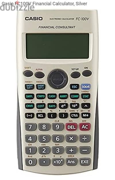 financial calculator  آلة حاسبة مالية fc100v casio