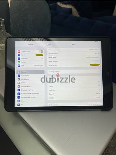 Ipad 9th gen black 64gb zero scratch