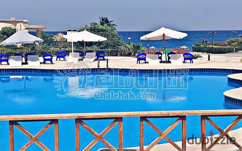 Chalehak – Chalet for Sale in Sokhna Hills, Ain Sokhna – Sea & Pool View – Fully Furnished with Appliances and Air Conditioners