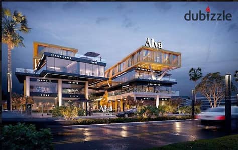 Commercial shop for sale محل تجاري للبيع 20 متر بسعر ل دور اول واجهه في حدايق اكتوبر October gardens في ALVA MALLامام الحي الايطالي والنهر الاخضر
