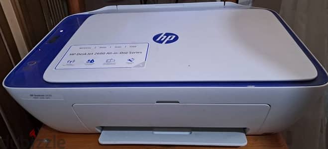 طابعة واسكانر الوان واسود واي فاي deskjet2600