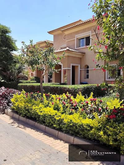 A modern standalone villa for sale, ready for immediate occupancy, at a price lower than the market rate, in La Vista City, New Administrative Capital