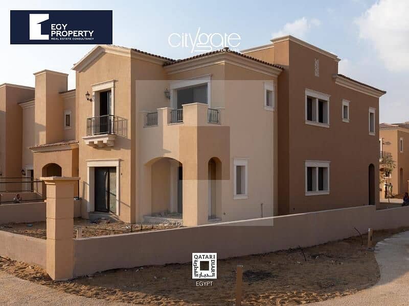 Installments Villa Prime Location In Compound City Gate Qatari Diar New ...