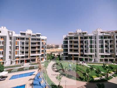 Apartment for sale with a private garden, 10% down payment, in the Fifth Settlement, Golden Square | Minutes away from the American University | In Ic