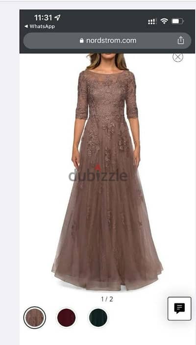 soiree dress